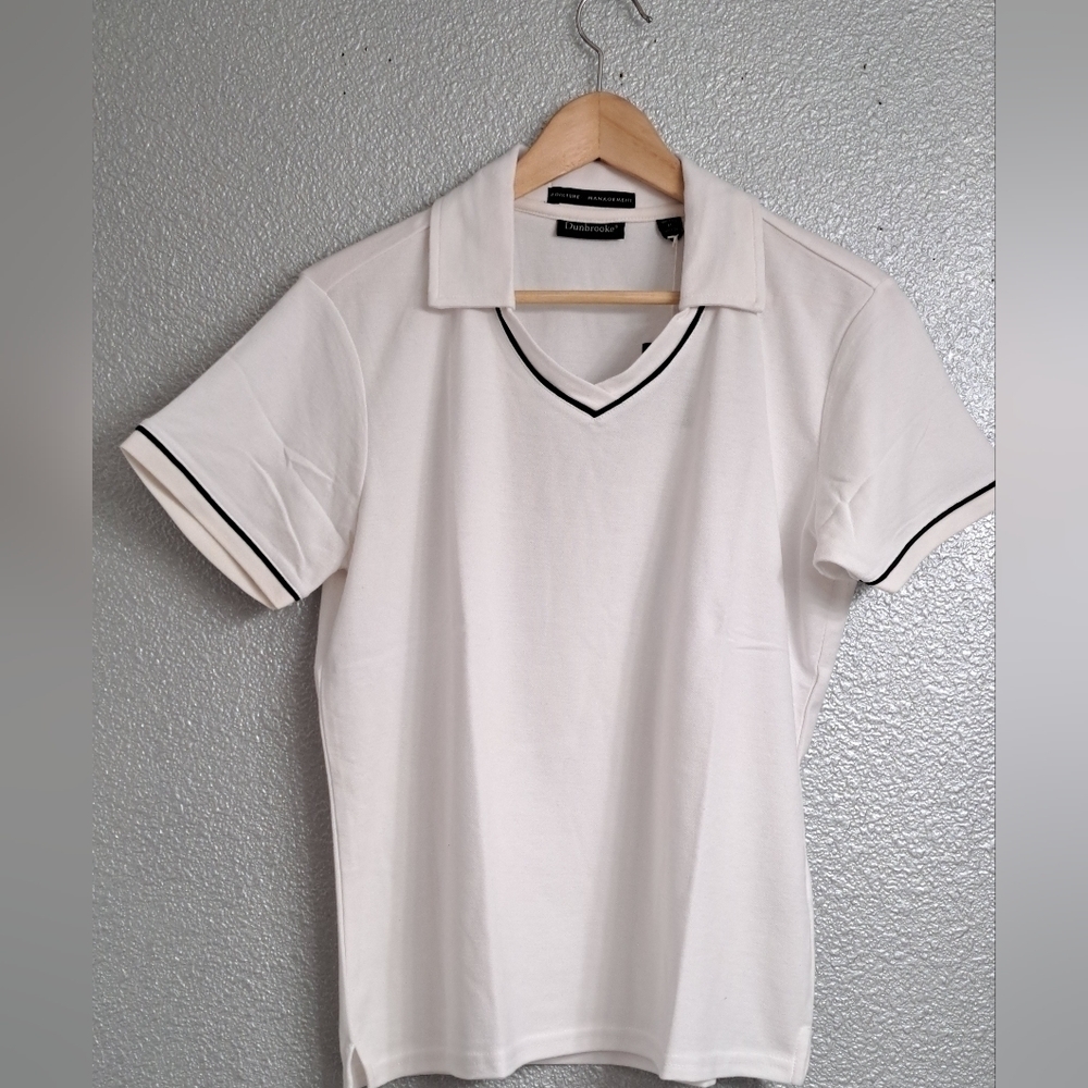 NWT Dunbrooke Women's Moisture Management Golf/Tennis Shirt  Size M